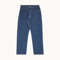 Pleat Relax jean in Rinse Wash
