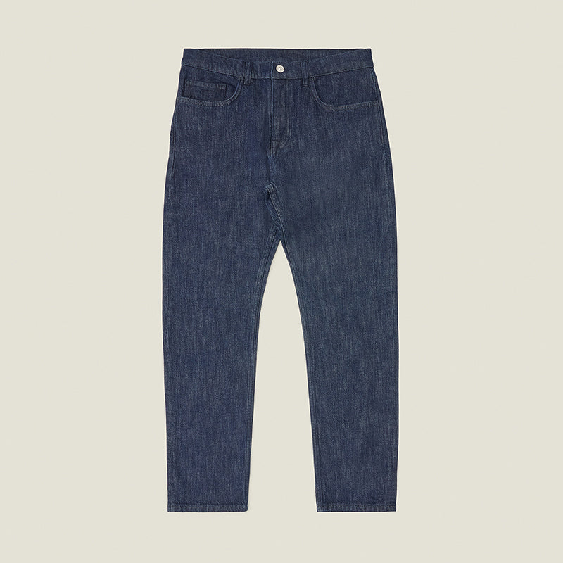 Regular Taper Jean in Deep Indigo