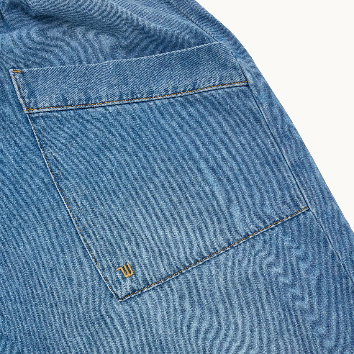 Light Wash Hammer Pant