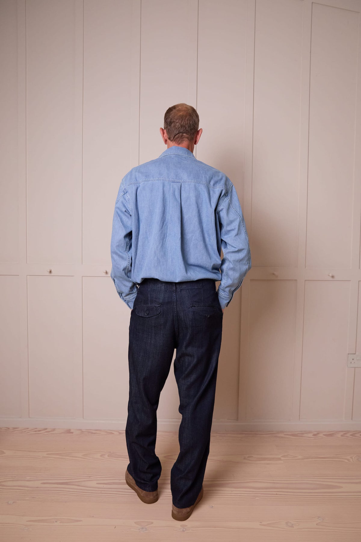 Grandpa Leroy Shirt in Light Wash