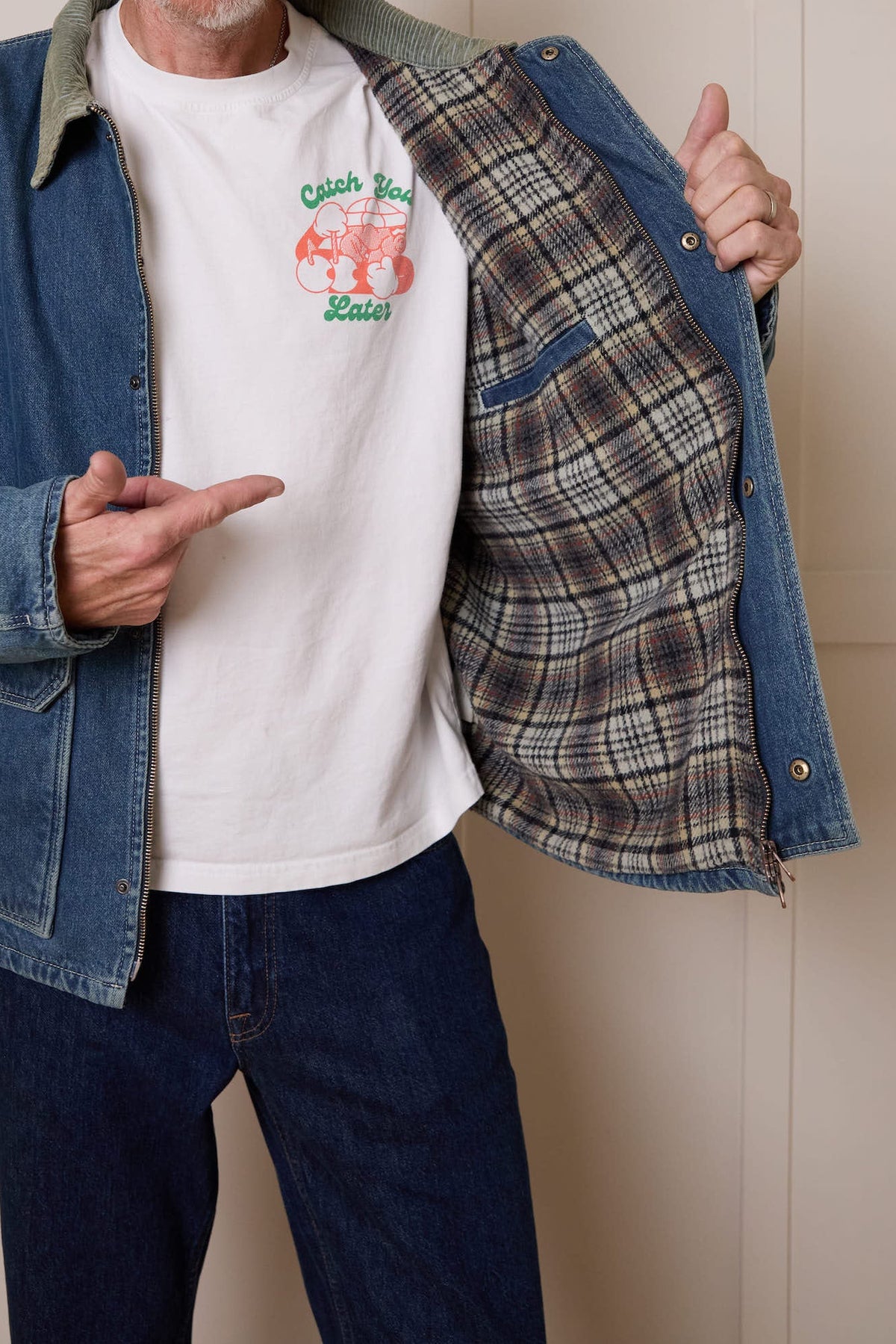 Barn Jacket in Vintage Wash Denim