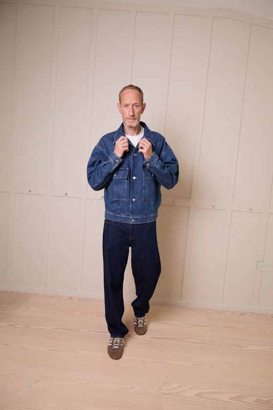 Rodeo Blouson in Mid Wash