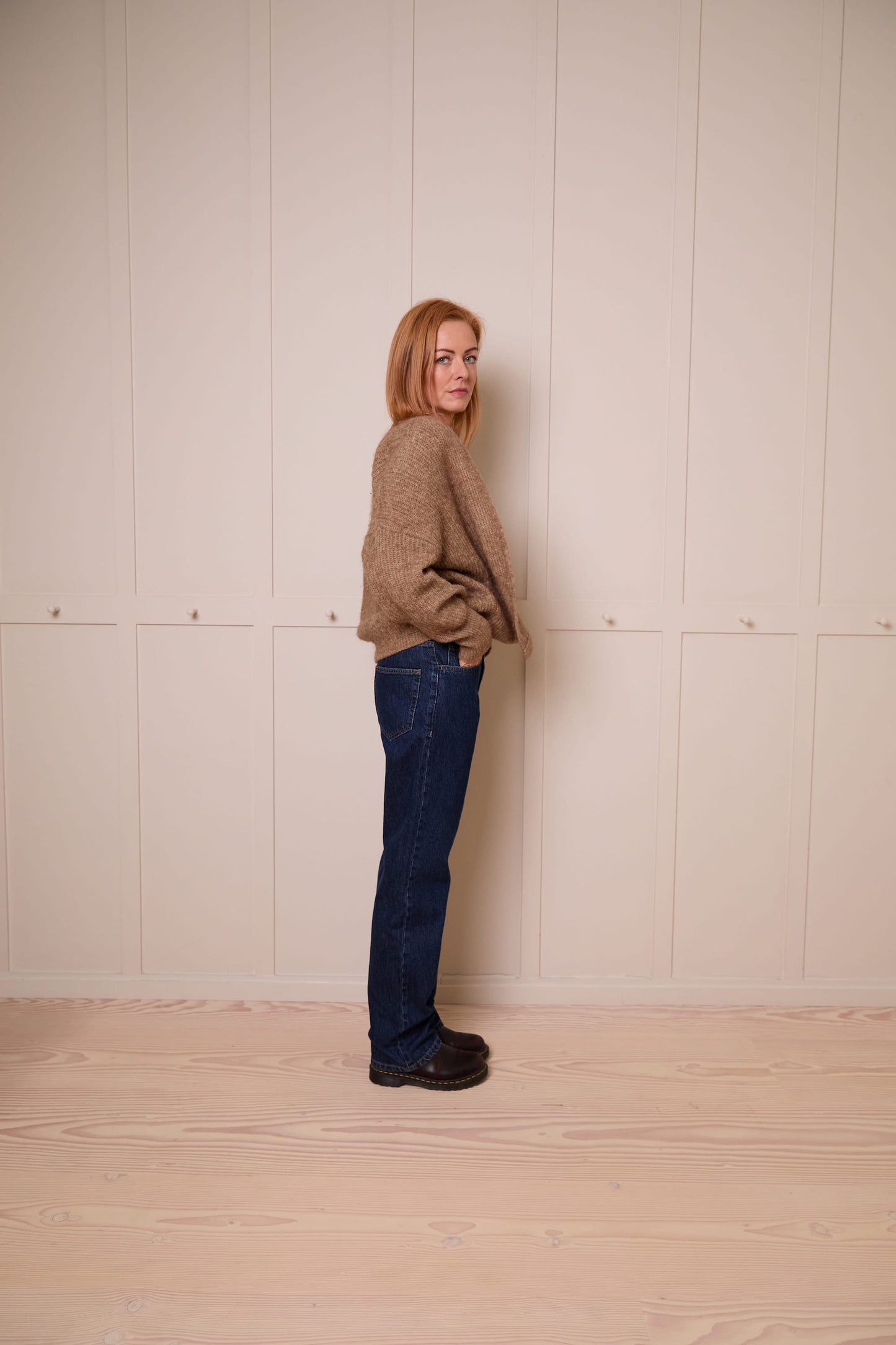 Dead Straight Jeans in Dark Wash Denim