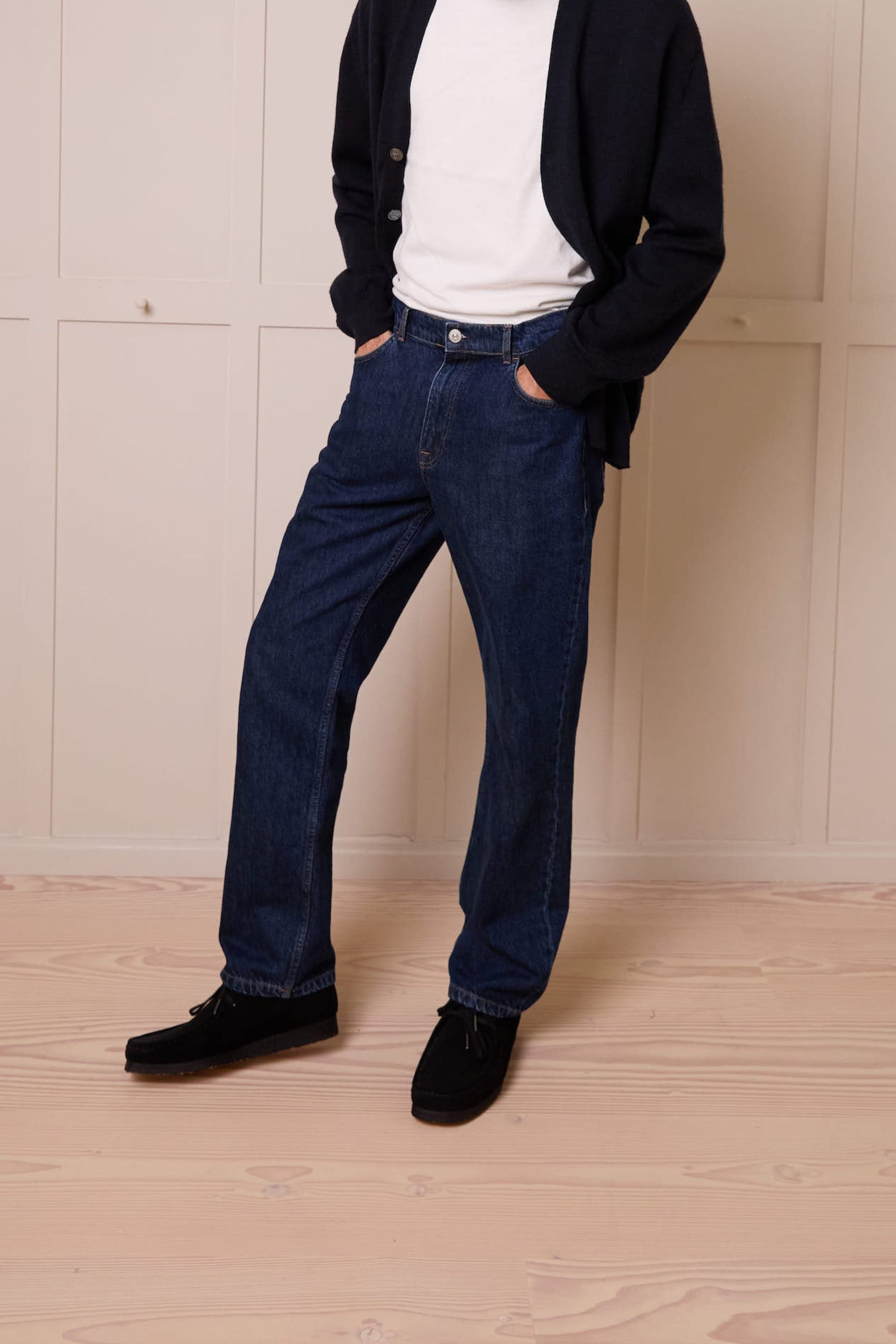 Dead Straight Jean in Dark Wash